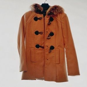 Forever 21 Peacoat -‎ Tan/ Small